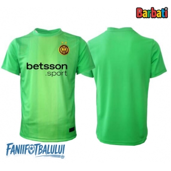 Inter Milan Portarii Tricou Fotbal Replică 2025-26 Barbati Treilea